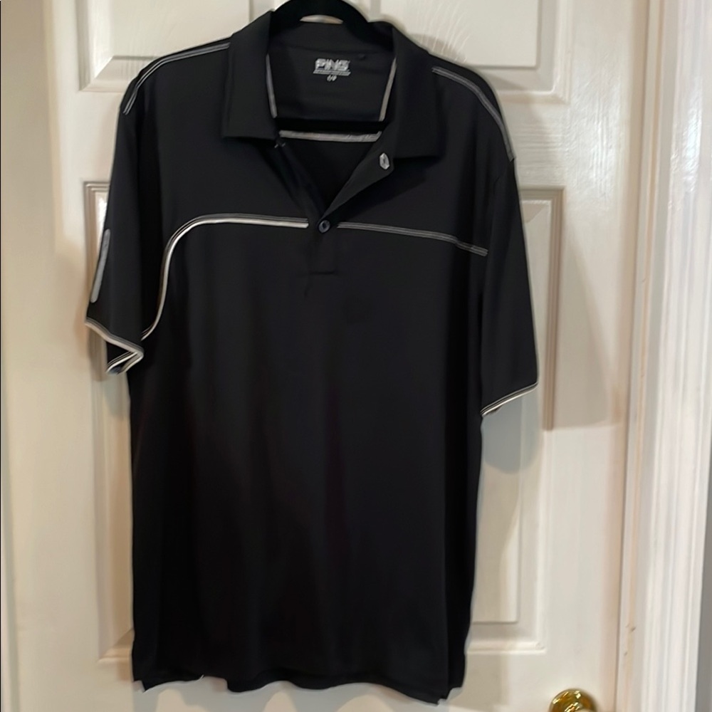 Ping Black Polo Shirt